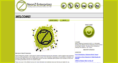 Desktop Screenshot of neon-z.com